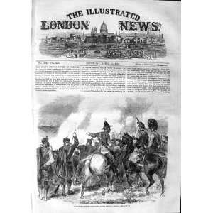  1863 LONDON SCOTTISH VOLUNTEERS BRIGHTON REVIEW SOLDIER 