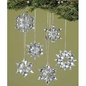   the Holidays Dazzling Snowflake Christmas Ornaments