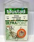 Package of 10 Size 4 Mustad Slow Death Bronze Ultra Point Fishing 