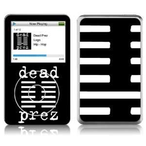   iPod Video  5th Gen  Dead Prez  Logo Skin  Players & Accessories