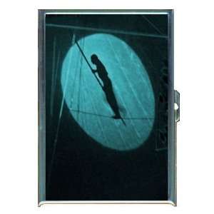  Circus Tightrope Walker Great ID Holder, Cigarette Case 