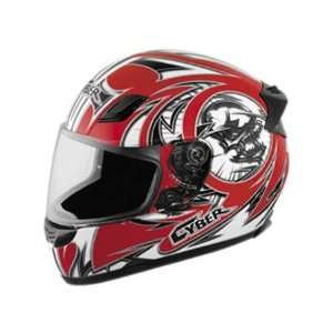 Cyber US 94 Full Face Helmet Small  Red: Automotive