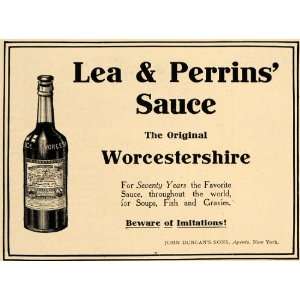   Sauce Worcestershire Heinz Product   Original Print Ad