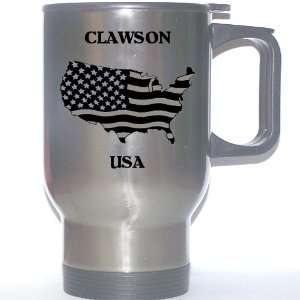  US Flag   Clawson, Michigan (MI) Stainless Steel Mug 