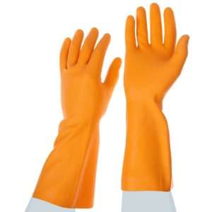 Ansell AciTek 49 252 Latex Glove, Straight Cuff, 7 Length, 5 mils 