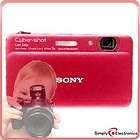 Sony Cyber shot DSC TX55 Red Digital Camera 16.2MP 5X O