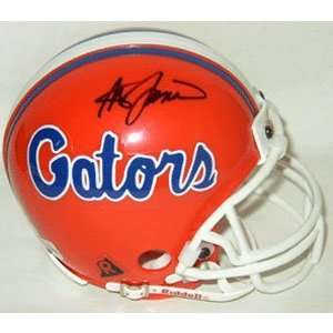  Steve Spurrier Signed Gators Mini Helmet: Sports 