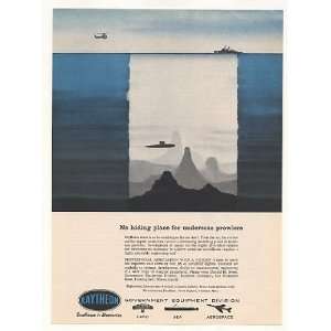   Raytheon Sonar No Hiding Place Undersea Prowler Print Ad (41511): Home