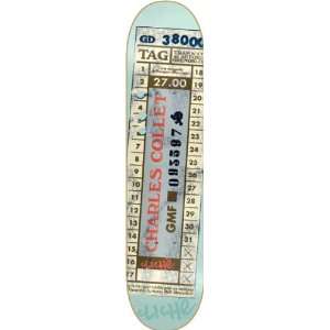  Cliche Collet Bus Ticket Skateboard Deck (7.75 Inch 