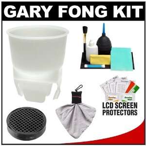 Gary Fong Lightsphere Flash Diffuser Universal (Cloud) with PowerGrid 