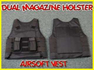 Airsoft Tactical Replica SWAT POLICE FBI Body Armor Combat M4 Chest 