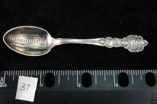   Sterling Silver Souvenir Spoon Boston Public Library Souvenir Spoon