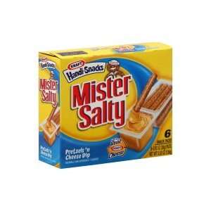 Kraft Handi Snacks Pretzels n Cheese Dip, Mister Salty,5.25oz, (pack 