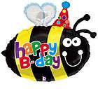 27 BALLOON nu SILLY B DAY bug BUMBLE BEE insect PARTY