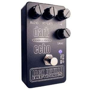   Jack DeVille Electronics Dark Echo Effect Pedal Musical Instruments