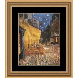  Open Air Cafe by Vincent Van Gogh   Framed Artwork