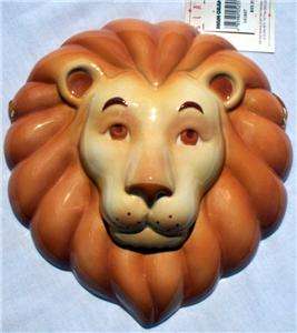 NEW Clay Art Collection Ceramic Lion Mask  