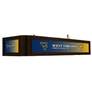  West Virginia Mountaineers Executive Billiard Table Light 