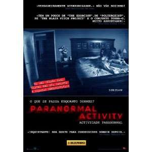  Paranormal Activity Poster Movie Portuguese 11x17 Katie 