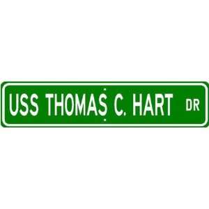  USS THOMAS C HART FF 1092 Street Sign   Navy Sports 