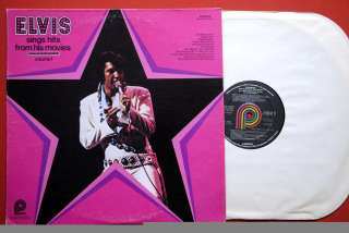 ELVIS PRESLEY SINGS HITS FROM HIS MOVIES RARE USA LP  