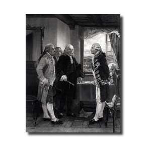  Interview Between Lord Howe And The Commi Giclee Print