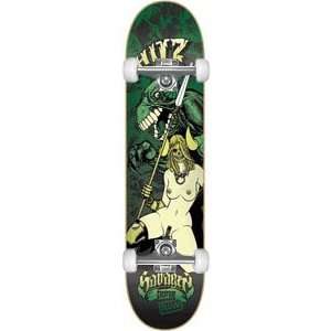  Creature Hitz Savages RAW Complete Skateboard   8.6 W/Raw 
