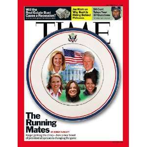 The Running Mates by TIME Magazine. Size 8.00 X 10.00 Art 