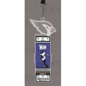    Arizona Cardinals Engraved Ticket Holder