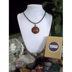  Orgone Red Root Chakra Protection Amulet Pendant 