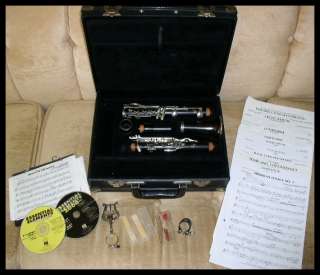 LEBLANC FRANCE NORMANDY 4 WOODEN CLARINET W/CASE N MORE  