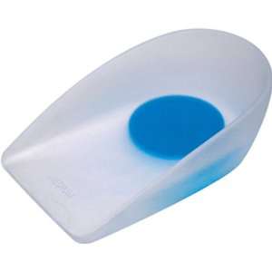  Select Heel Cup Shoe Inserts (PAIR) WHITE/BLUE MEDIUM 