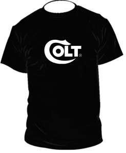 Colt t shirt logo firearms manufacturer t shirts SIZE S XXL  