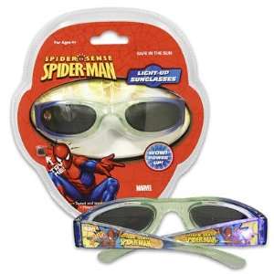  Light up Spiderman Sunglasses   Spider man LED Fashion: Toys & Games