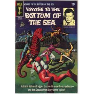 Voyage to the Bottom of the Sea Comic Book #10, Gold Key 1967 FINE+ 