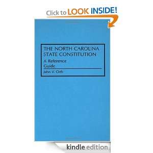 The North Carolina State Constitution A Reference Guide (Reference 