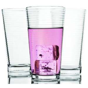  Circleware Theory 17 oz Cooler Glasses, Set of 10 Kitchen 
