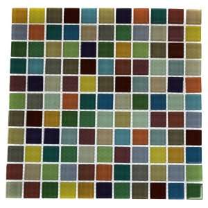  Fruit Platter 1X1, 1/4 Sheet Glass Tile Sample