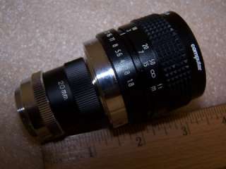 This  Sale is for a USED Computar C Mount TV Camera Lens 