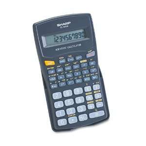  Sharp  EL 501WBBK Scientific Calculator, 10 Digit LCD 