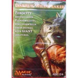   the Gathering: Garruk Wildspeaker 30 card Deck and Quick Start Guide