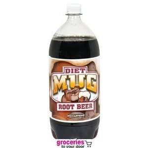 Mug Root Beer Diet, 2 Liter Bottle (Pack: Grocery & Gourmet Food