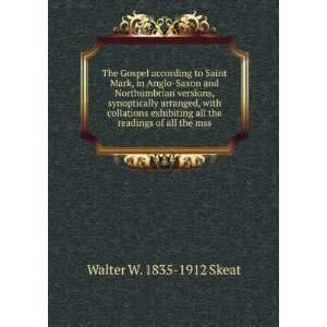   all the readings of all the mss Walter W. 1835 1912 Skeat Books