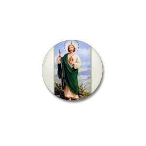  Saint Jude Catholic Mini Button by  Patio, Lawn 