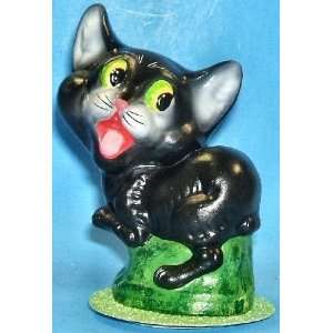  Ino Schaller Paper Mache Halloween Black Cat: Home 
