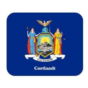  US State Flag   Cortlandt, New York (NY) Mouse Pad 