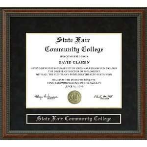   State Fair Community College (SFCC) Diploma Frame