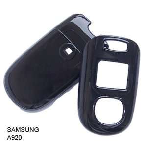  Premium Crystal Case for Samsung A920 / Black Cell Phones 