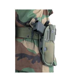 Bianchi Military Holster 15118 M1415 Thumbsnap System OD Green UM84 