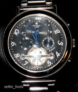 AEROMATIC 1912 Mens Automatic Multi function Watch On Bracelet Num 1 